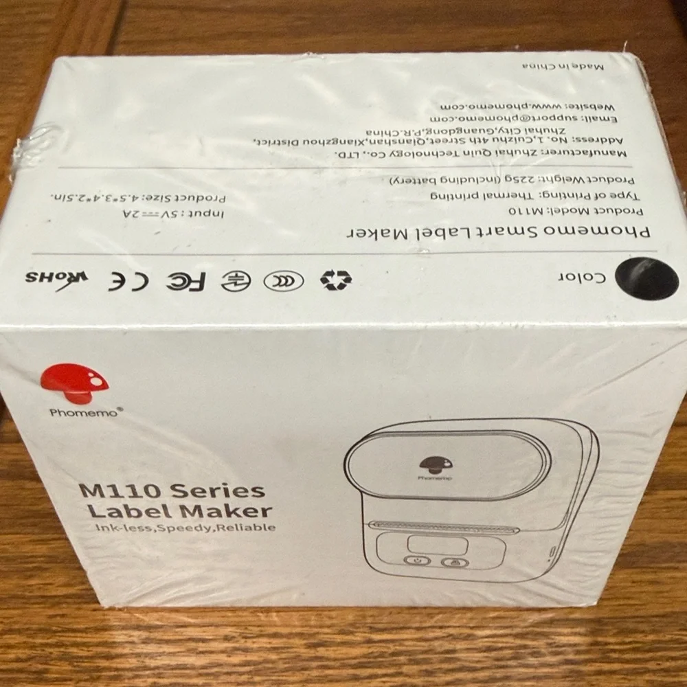 Phomemo M110 Series Label Maker - White